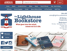 Tablet Screenshot of lighthousebookstore.ca